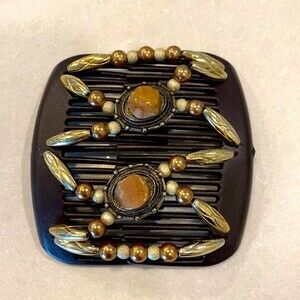 Original Beaded Hair Combs Quality Stones/Beads
Patent & Made In South Africa